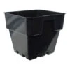 100mm Squat Punnet Pot MK12 -Outdoor Garden Shop 100mm Square Punnet Pot Qual MK12 Black 28401.1639695724