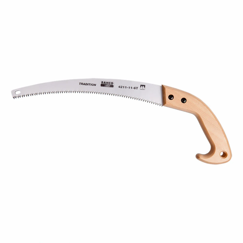 Bahco 4211-14-6T Hardpoint Pruning Saw With Wooden Handle 3 Bahco 4211-14-6T Hardpoint Pruning Saw With Wooden Handle