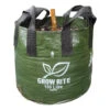 XHD Woven Plastic Plant Bag With 4 Handles, 150L -Outdoor Garden Shop Grow Rite 150 Litre Plant Bag XHD with 4 Handles Green 600mm x 530mm 58638.1639695858