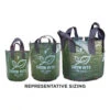 XHD Woven Plastic Plant Bag With 2 Handles, 35L -Outdoor Garden Shop Growrite Woven Plant Bags 36105.1639695858