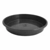 Saucer For 200mm Pot -Outdoor Garden Shop Pot Saucer Black for 200mm Pot 40877.1639695791