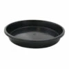 Saucer For 250mm Pot -Outdoor Garden Shop Pot Saucer Black for 250mm Pot 62314.1639695791