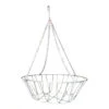 Woven Wire Hanging Basket With Chain Hanger -Outdoor Garden Shop Woven Wire Hanging Basket 85830.1639695803