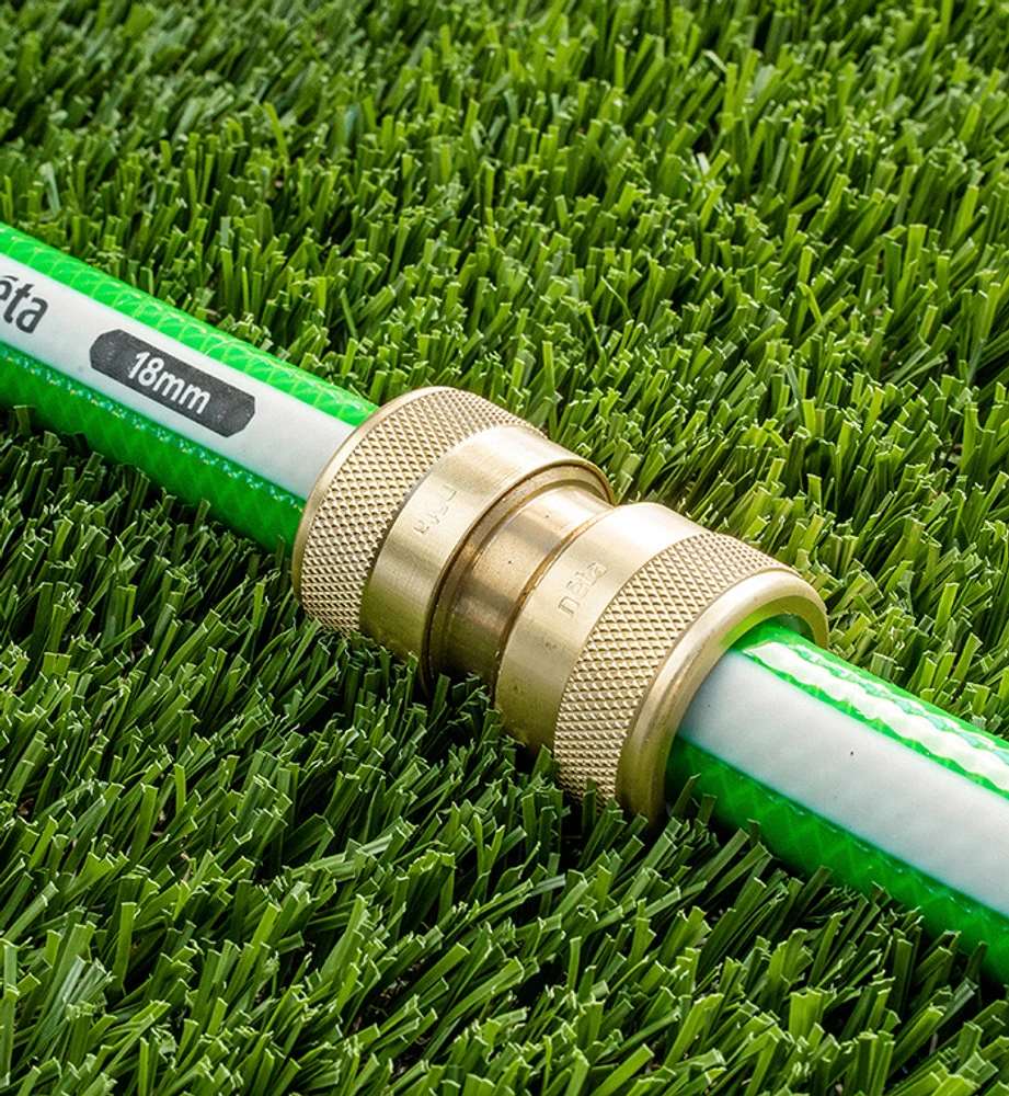 18mm Hi-Flo EZ Brass Hose Joiner 4 18mm Hi-Flo EZ Brass Hose Joiner - Image 2